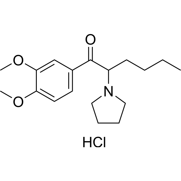 3,4-Dimethoxy-α-pyrrolidinohexanophenone hydrochloride 2748409-11-0